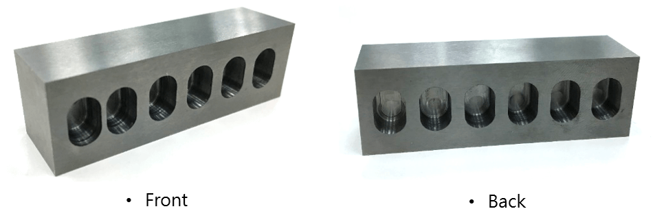 tungsten carbide slot machining work piece-Hantop Intelligence Tech.